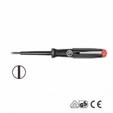 Wiha Single-Pole Voltage Tester - In Accordance with DIN 57680/-6 and VDE 0680-6, GS Tested, CE Compliant - 150-250 Volts - 00456